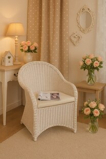 möbel direkt online Rattansessel inklusive Sitzkissen Holger 