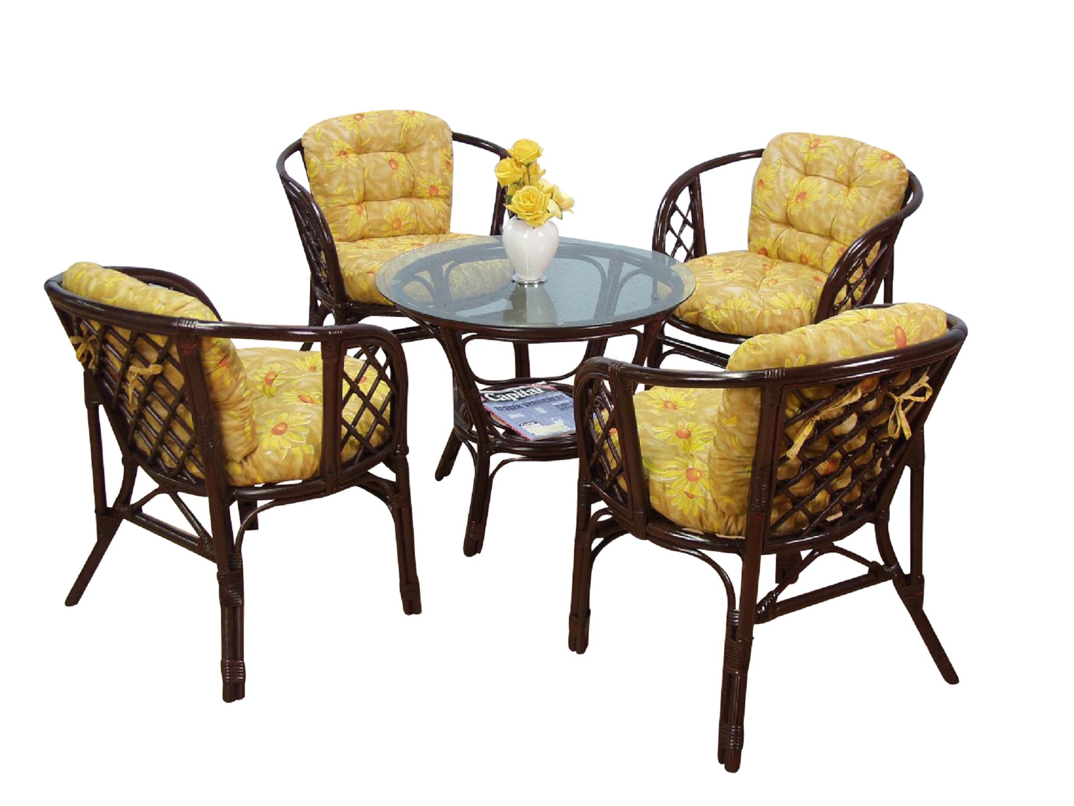 m&ouml;bel direkt online 9tlg. Rattansitzgruppe Regina I 