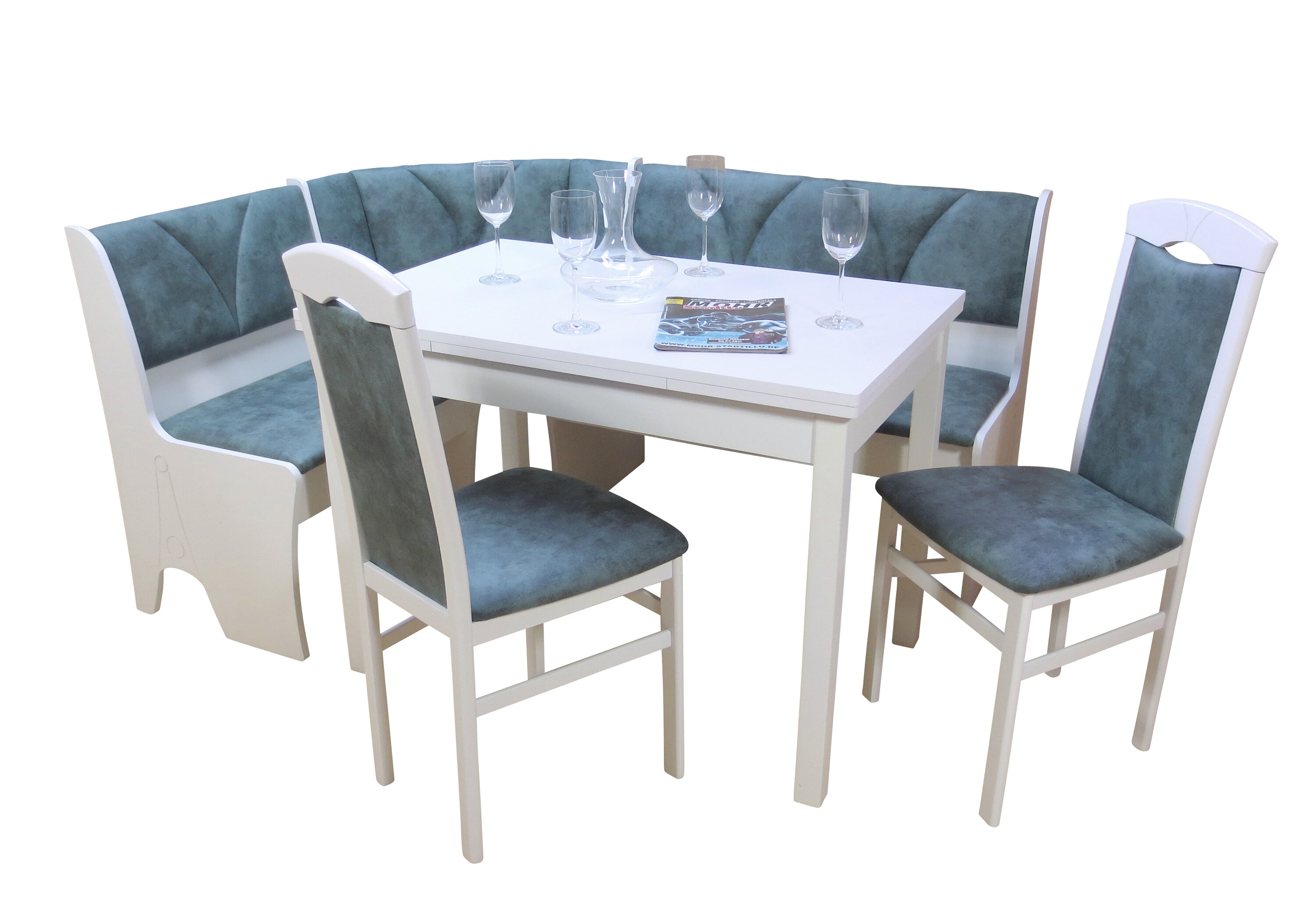 m&ouml;bel direkt online Eckbankgruppe 4tlg. Silvia 