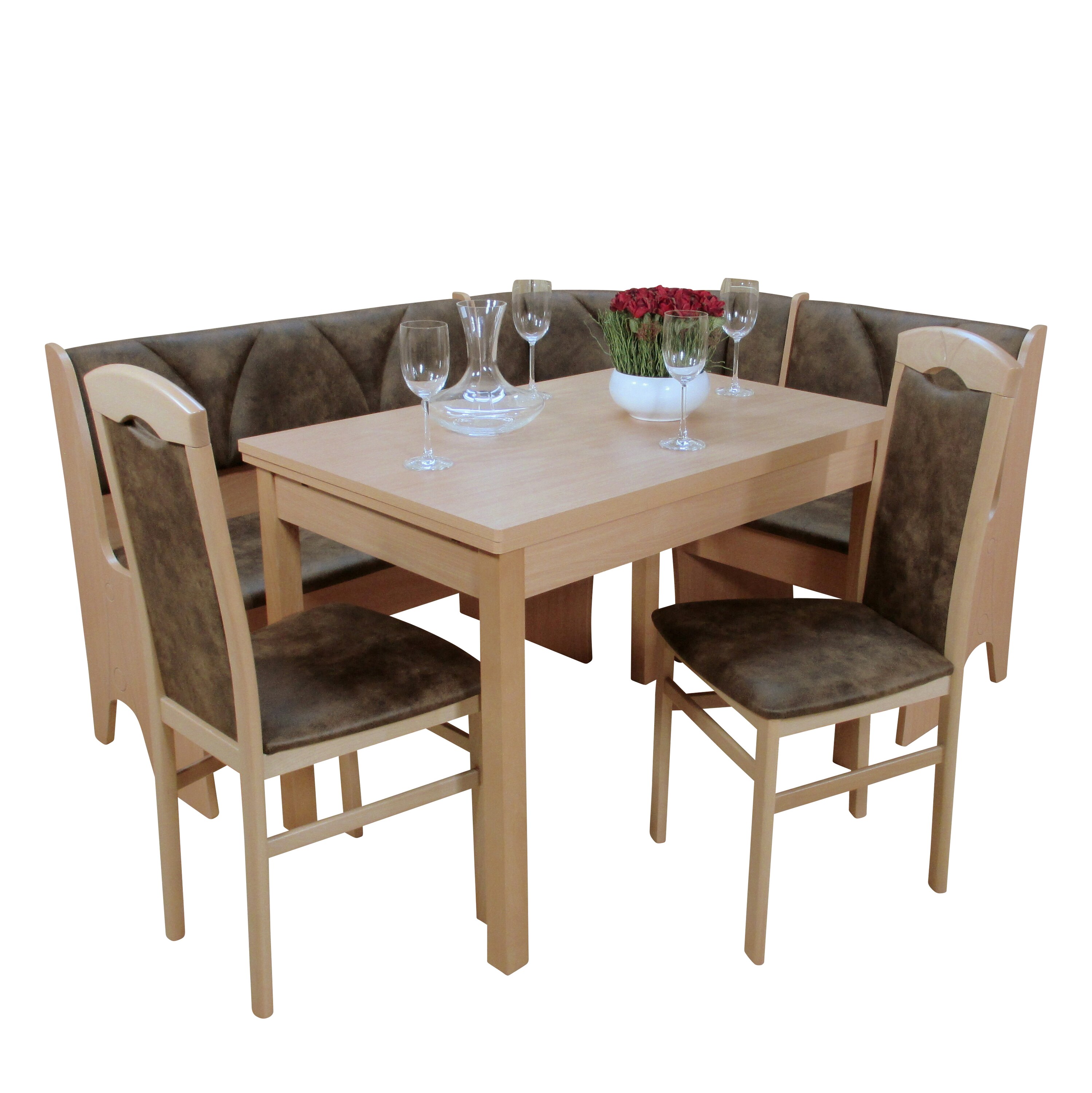 m&ouml;bel direkt online Eckbankgruppe 4tlg. Silvia 