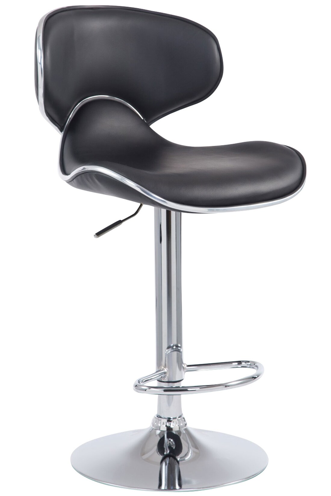 CLP Barhocker Las Vegas V2 chrom Farbe: schwarz, Gestell Farbe: chrom