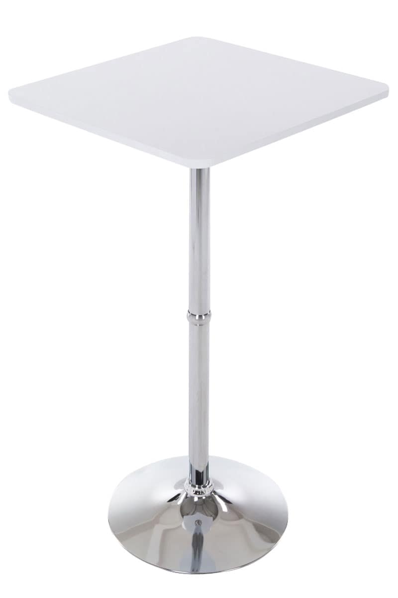CLP Stehtisch Quadratisch I Eckige Tischplatte 60 X 60 CM | Stabiles Metallgestell - Bild 1