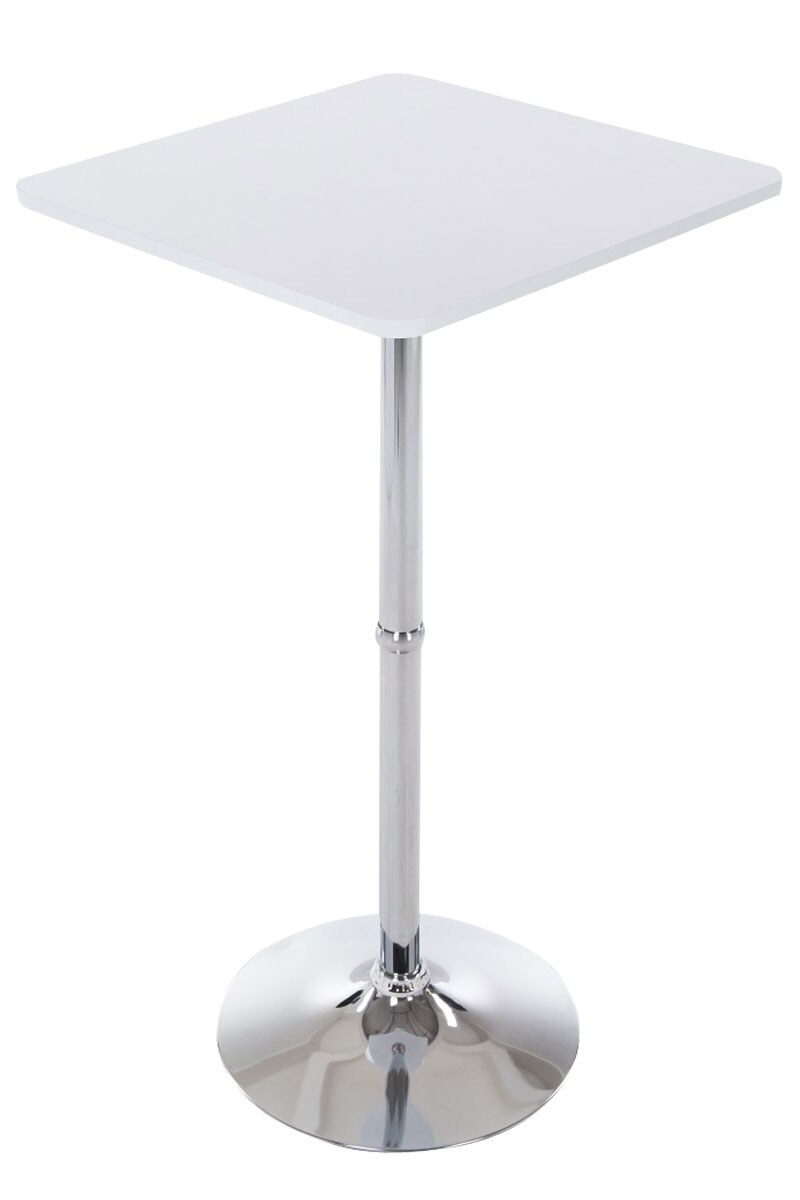 CLP Stehtisch Quadratisch I Eckige Tischplatte 60 X 60 CM Stabiles Metallgestell