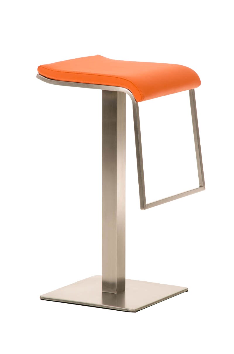 CLP Barhocker Lameng Kunstleder E78 Farbe: orange