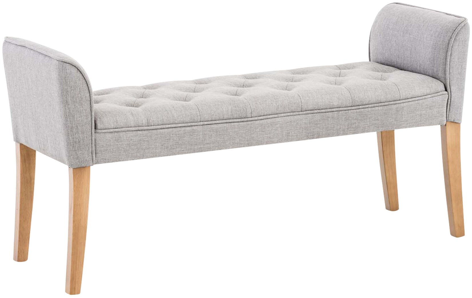 CLP Chaiselongue Cleopatra I Stoff-Bezug I Polsterbank