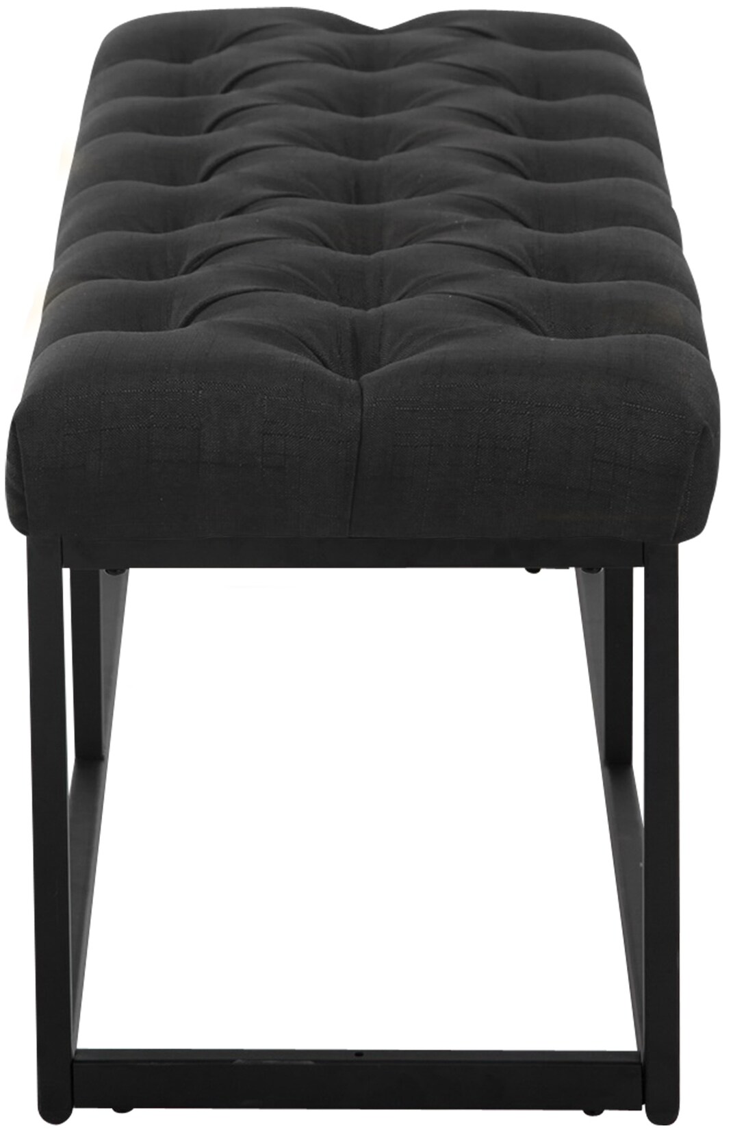 CLP Sitzbank Amun Stoff B120 Farbe: dunkelgrau, Größe: 120 cm