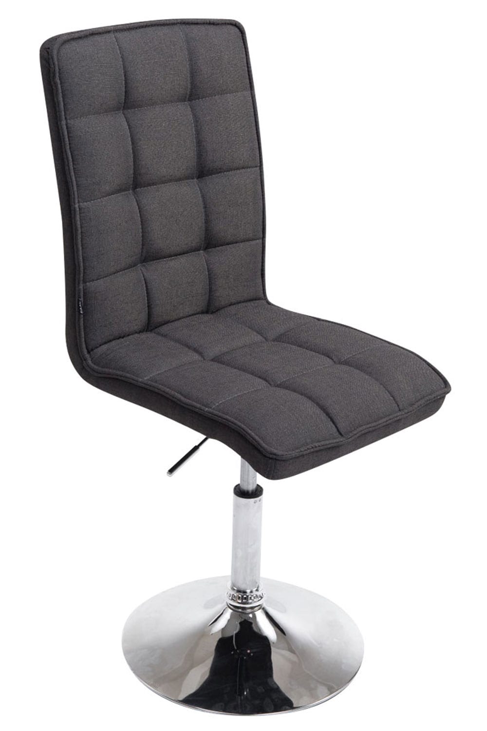 CLP Esszimmerstuhl PEKING V2 mit hochwertiger Polsterung und Stoffbezug I Drehbarer und h&ouml;henverstellbarer Lehnstuhl 