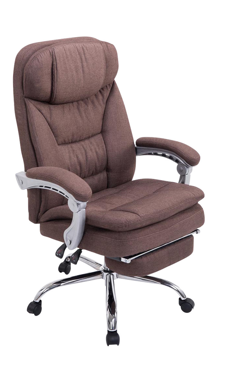 CLP XL B&uuml;rostuhl Troy Stoff | Farbe: braun 
