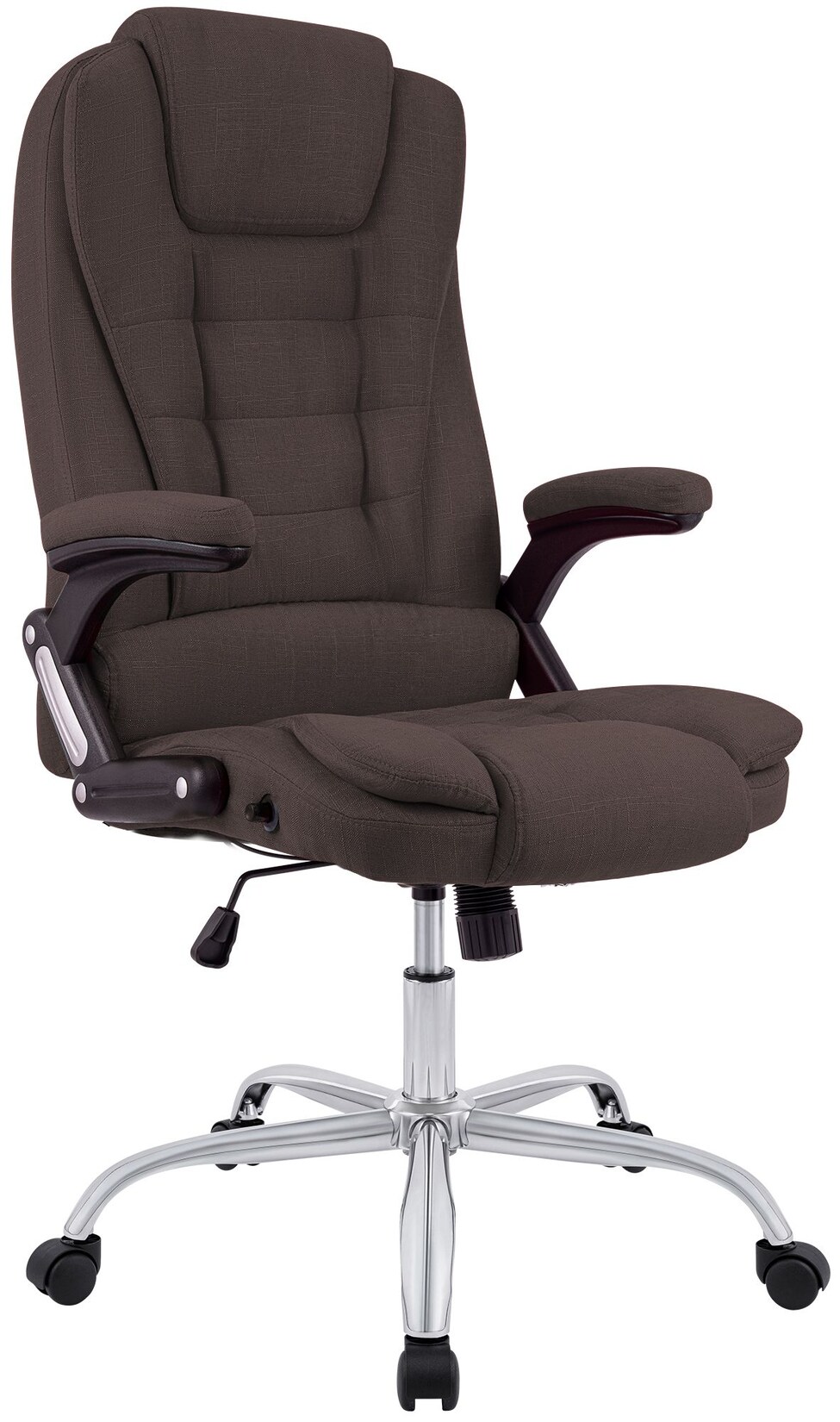 CLP Bürostuhl ergonomisch 150 kg belastbar Thor, Drehstuhl mit kippbarer Rückenlehne modernes Design, höhenverstellbar 49-59 cm Gestell …