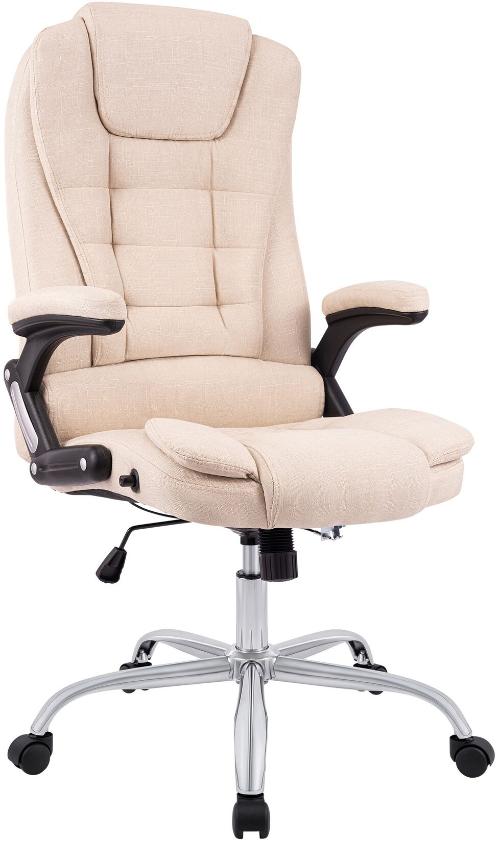 CLP Bürostuhl ergonomisch 150 kg belastbar Thor, Drehstuhl mit kippbarer Rückenlehne modernes Design, höhenverstellbar 49-59 cm Gestell …