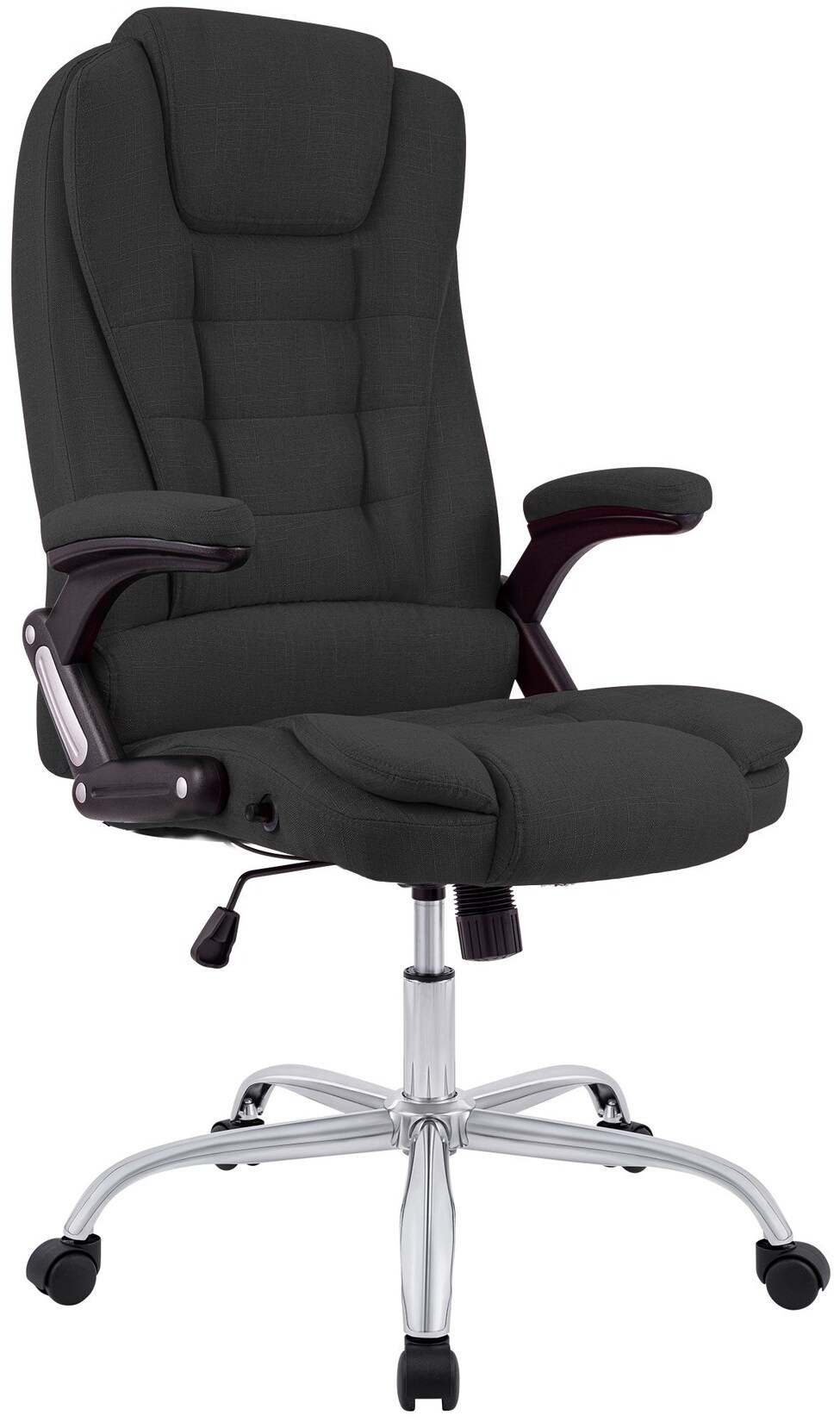 CLP Bürostuhl ergonomisch 150 kg belastbar Thor, Drehstuhl mit kippbarer Rückenlehne modernes Design, höhenverstellbar 49-59 cm Gestell …