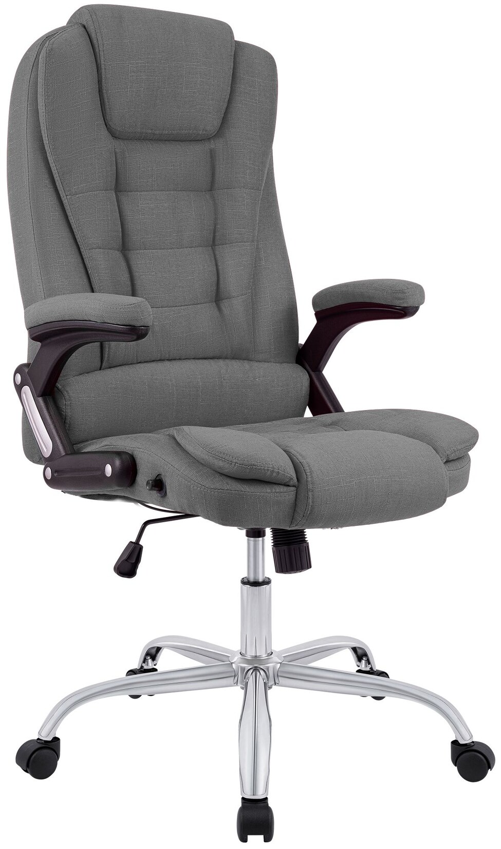 CLP Bürostuhl ergonomisch 150 kg belastbar Thor, Drehstuhl mit kippbarer Rückenlehne modernes Design, höhenverstellbar 49-59 cm Gestell …