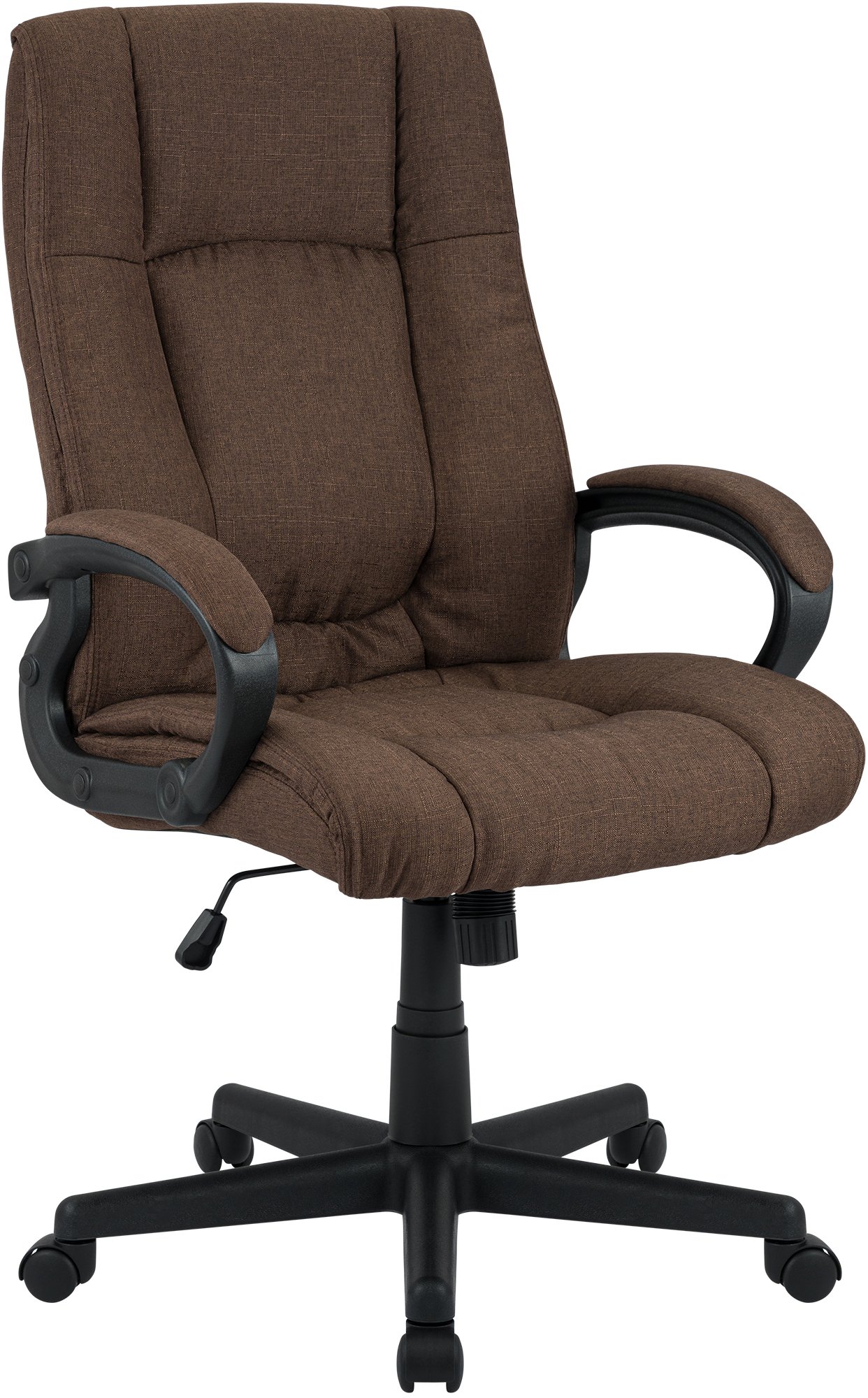 CLP B&uuml;rostuhl ergonomisch mit Rollen und H&ouml;henverstellung, Chefsessel h&ouml;henverstellbar und Wippfunktion, r&uuml;ckenschonend, Drehstuhl Sparta 