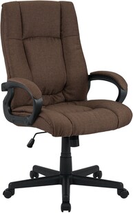 CLP Bürostuhl ergonomisch mit Rollen und Höhenverstellung, Chefsessel höhenverstellbar und Wippfunktion, rückenschonend, Drehstuhl Sparta 