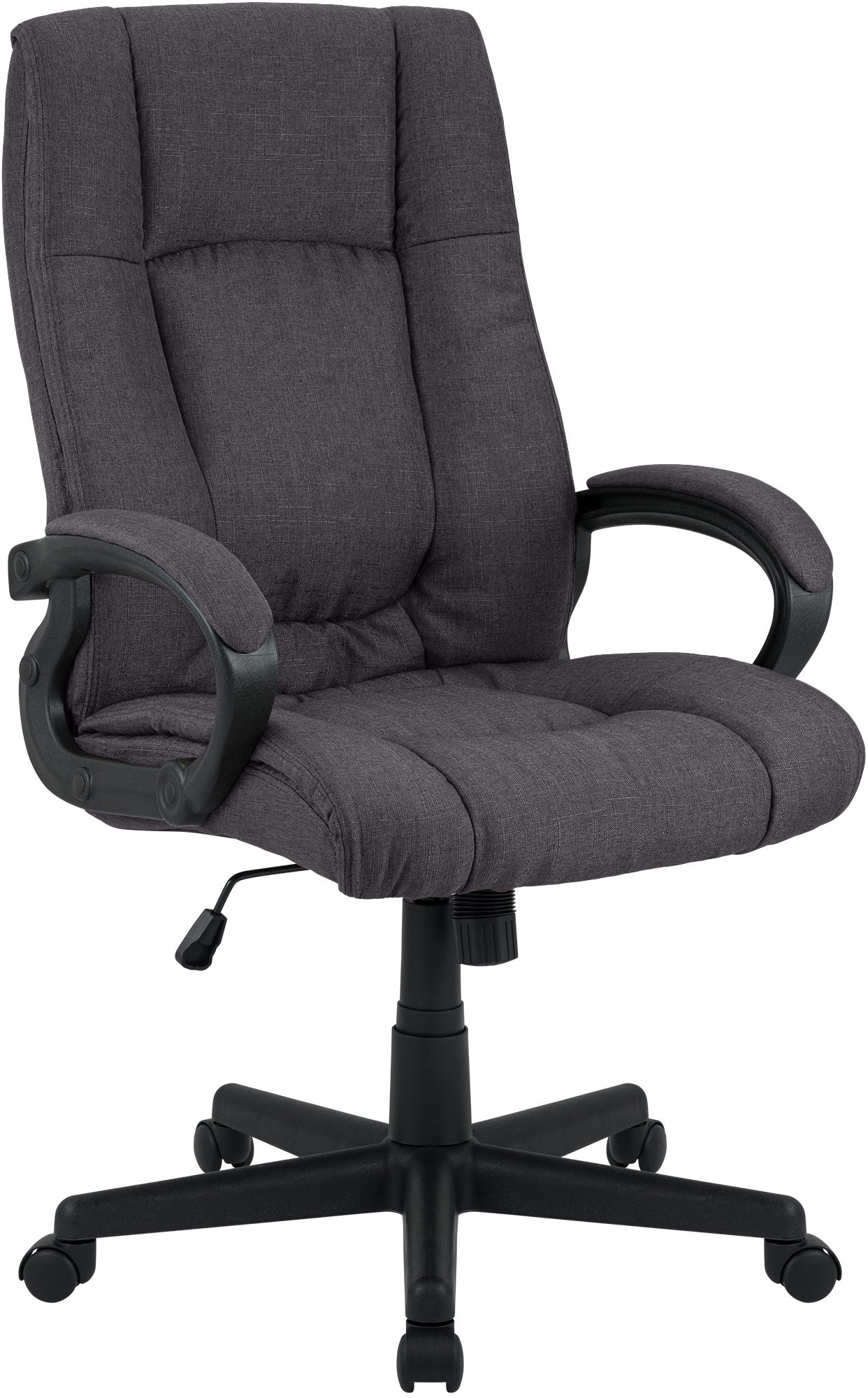 CLP B&uuml;rostuhl ergonomisch mit Rollen und H&ouml;henverstellung, Chefsessel h&ouml;henverstellbar und Wippfunktion, r&uuml;ckenschonend, Drehstuhl Sparta 