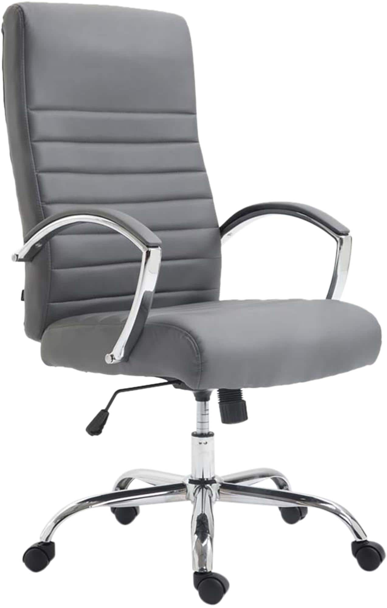 CLP B&uuml;rostuhl ergonomisch Valais Kunstleder, moderner Schreibtischstuhl, h&ouml;henverstellbarem Sitz und einer Belastbarkeit von 136 kg 