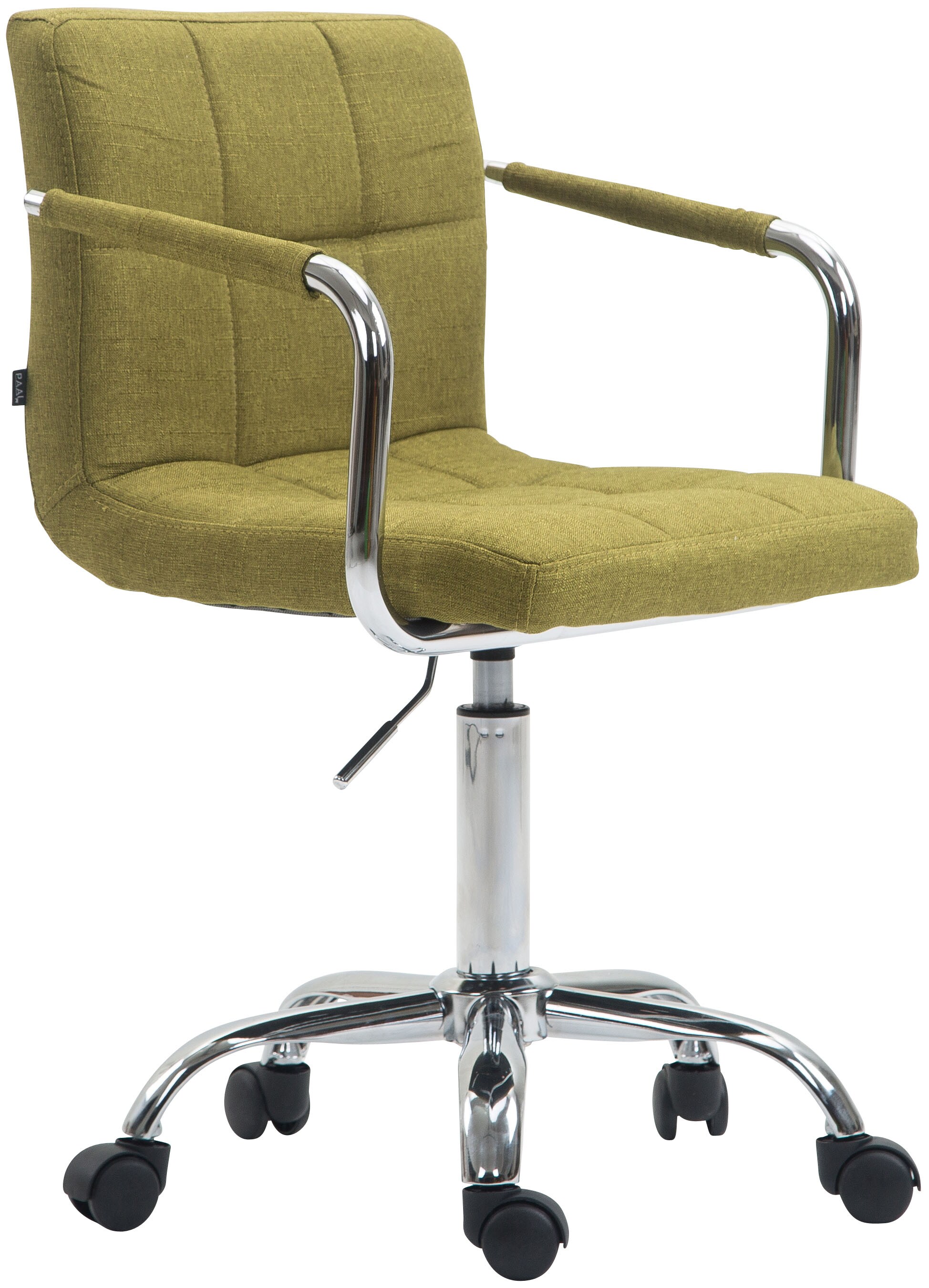 CLP B&uuml;rostuhl LUCY V2 mit Stoffbezug I Schreibtischstuhl mit hochwertiger Polsterung I H&ouml;henverstellbarer B&uuml;rosessel mit Leichtlaufrollen 