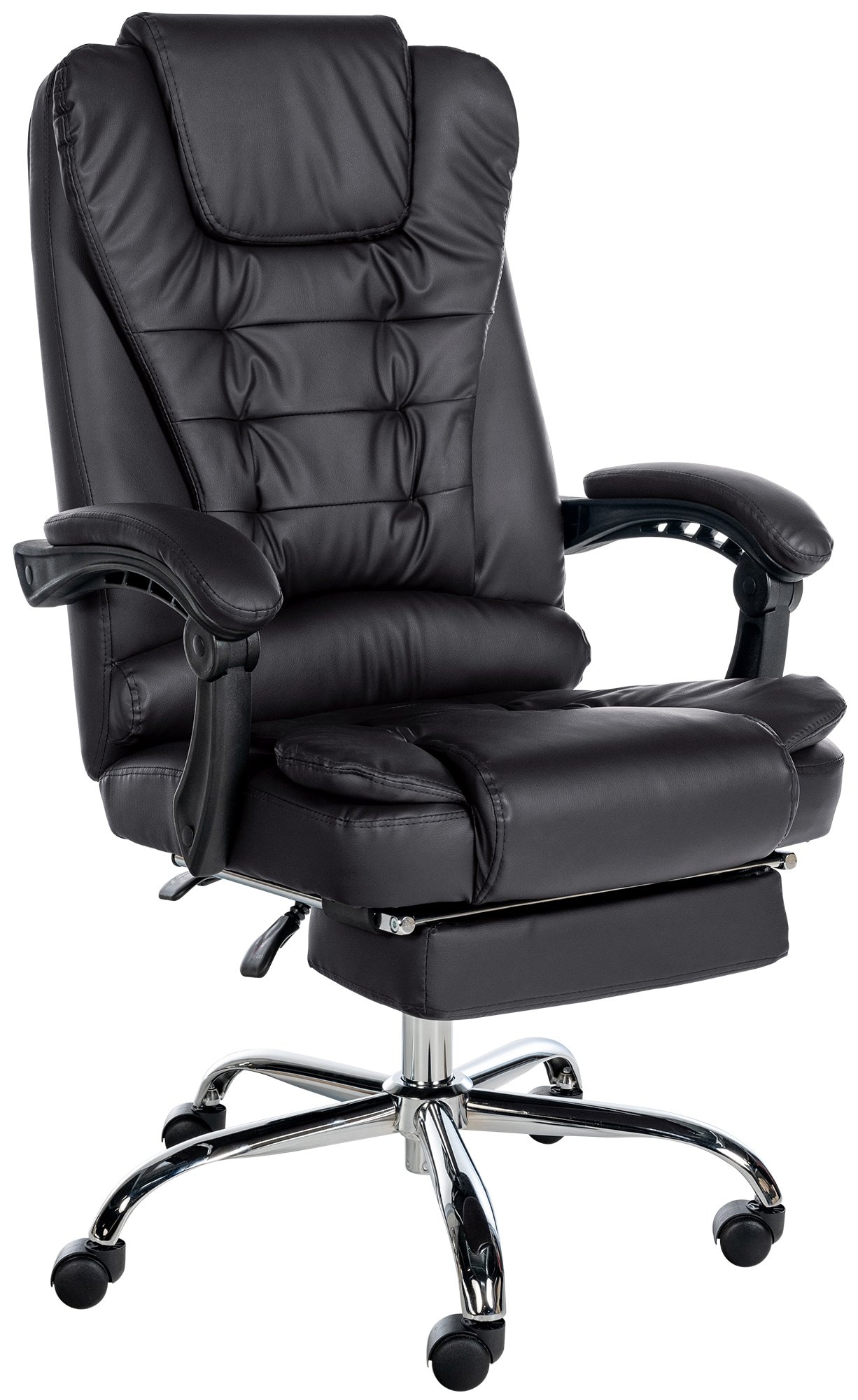 CLP B&uuml;rostuhl Oxygen Kunstleder - Farbe: schwarz, Material: Kunstleder 
