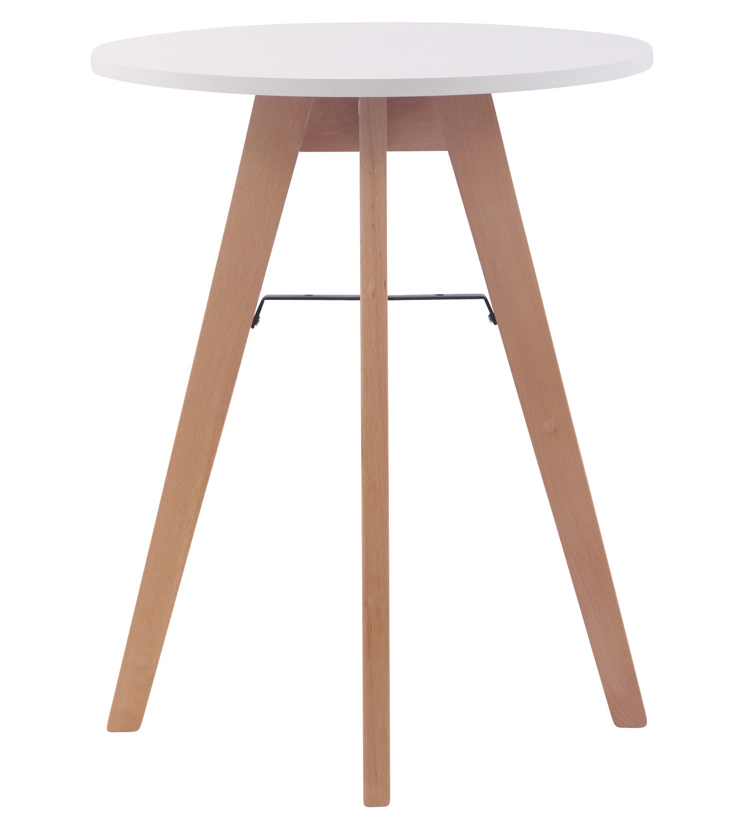 CLP Tisch Viktor Natura 60 weiß Größe: 60 cm