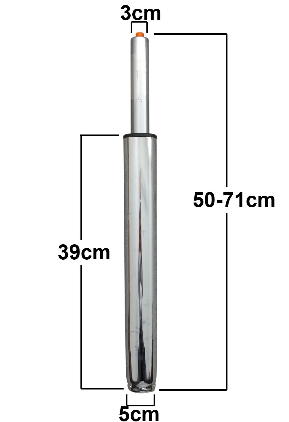 CLP Universal Gaslifte f&uuml;r B&uuml;rost&uuml;hle, Barhocker, Arbeitshocker | Gasdruckfeder | Ersatz - Gasdruckd&auml;mpfer | In verschiedenen Gr&ouml;&szlig;en & Farben 