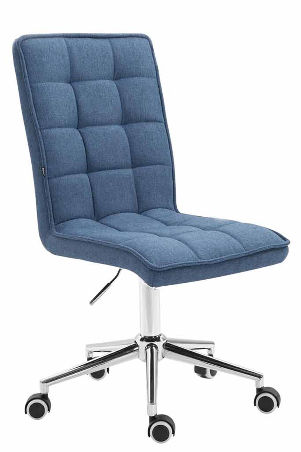 CLP Arbeitshocker Peking V2 Mit Stoff-Bezug I H&ouml;henverstellbarer Drehstuhl 