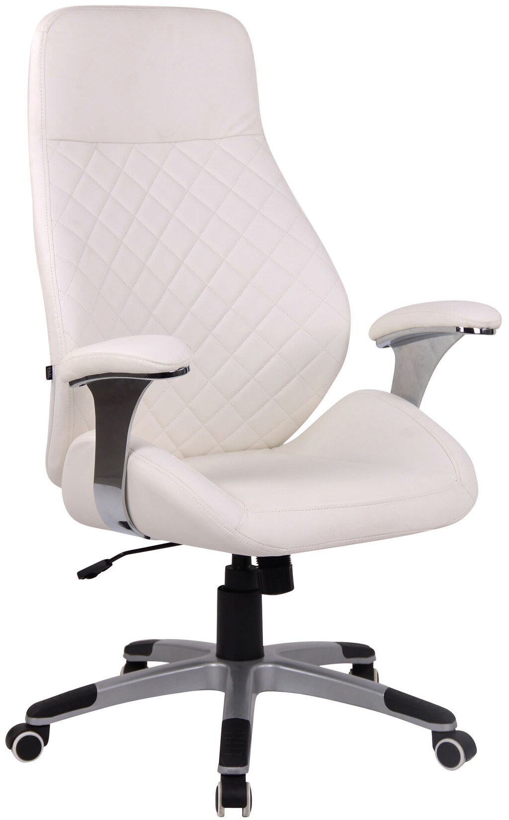 CLP Bürostuhl Layton Mit Leichtlaufrollen Chefsessel Mit Lehne Höhenverstellbarer Ergonomischer Bürosessel