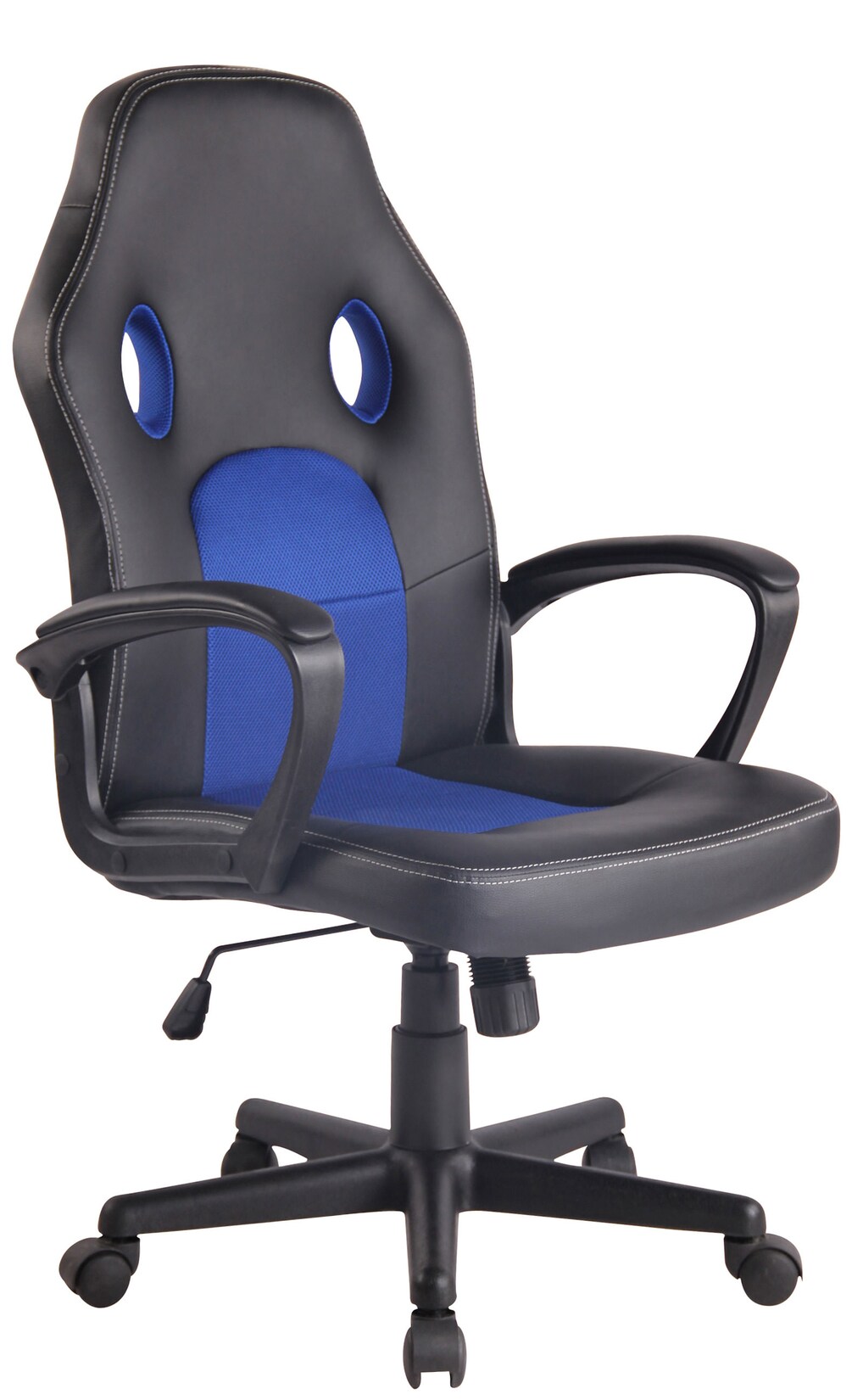 CLP Bürostuhl Elbing Farbe: schwarz/blau