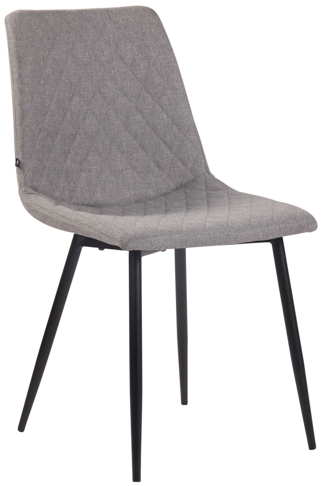 CLP Stuhl Telde Stoff Farbe: grau