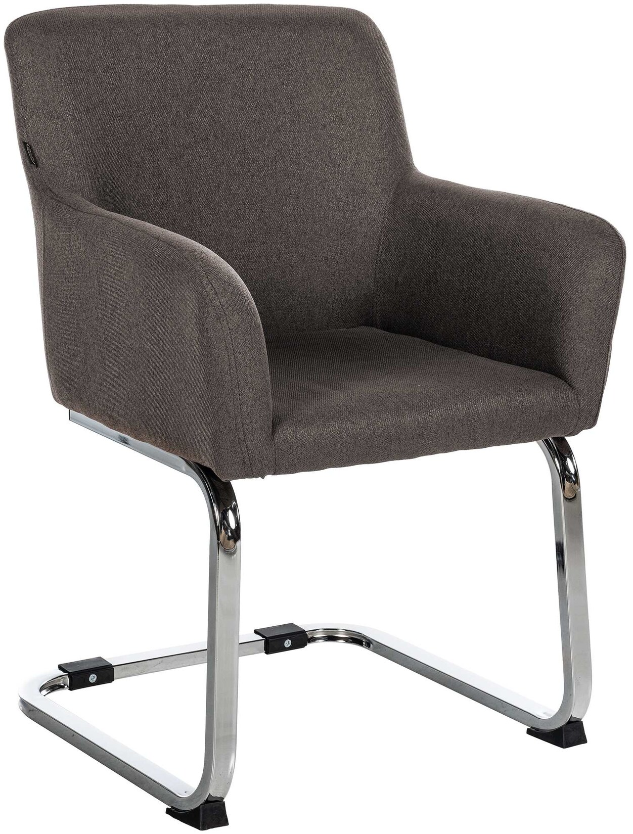 CLP Stuhl Puka Stoff Farbe: dunkelgrau, Material: Stoff