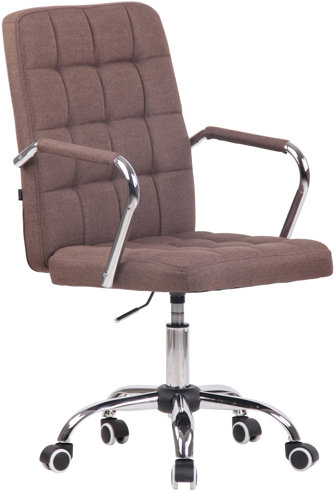 CLP Bürostuhl Terni Stoff Farbe: braun, Material: Stoff