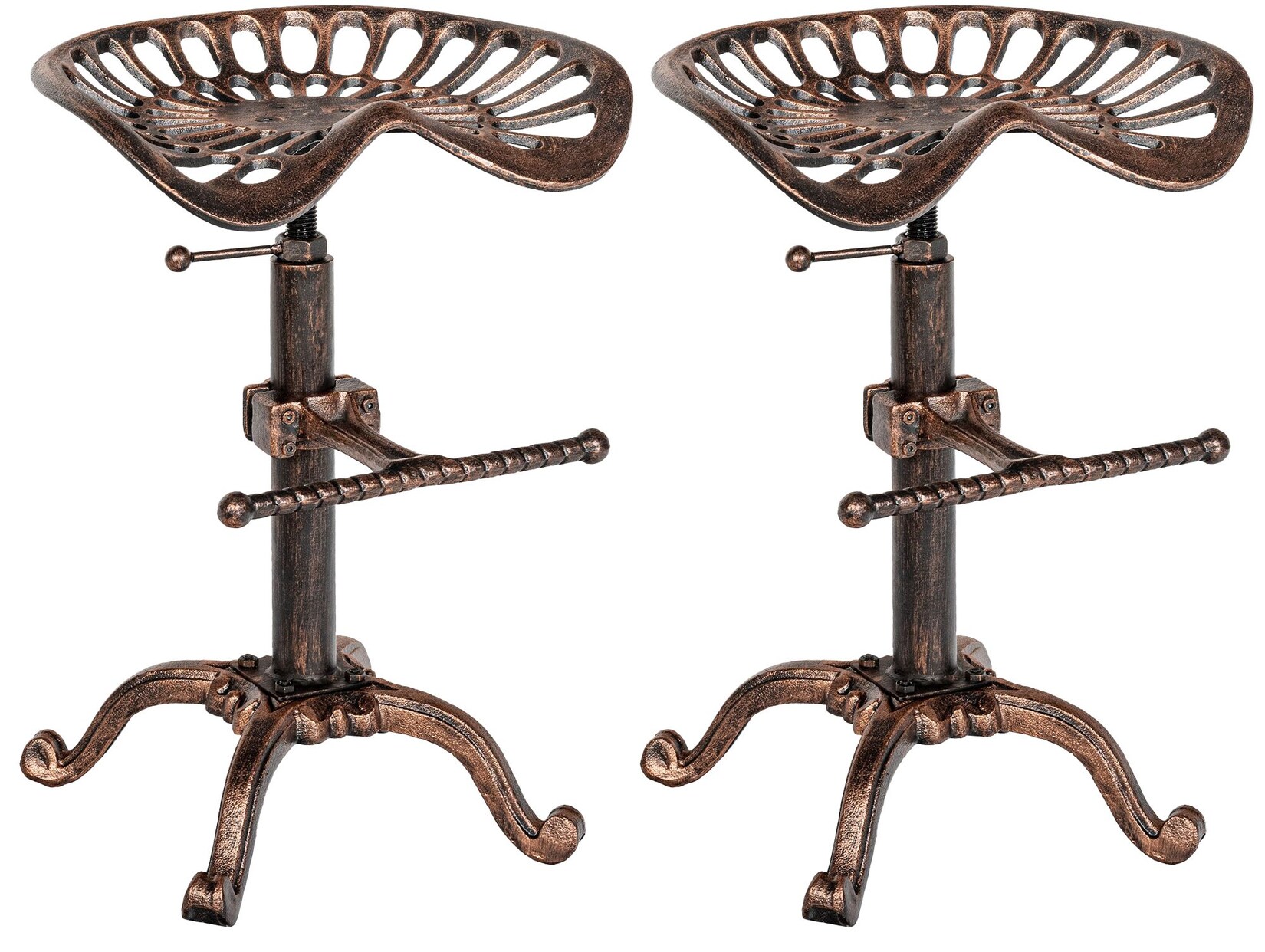 CLP 2er Set Barhocker Butch Farbe: bronze
