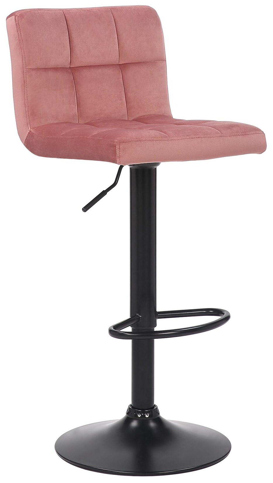 CLP Barhocker Feni Samt - Farbe: pink