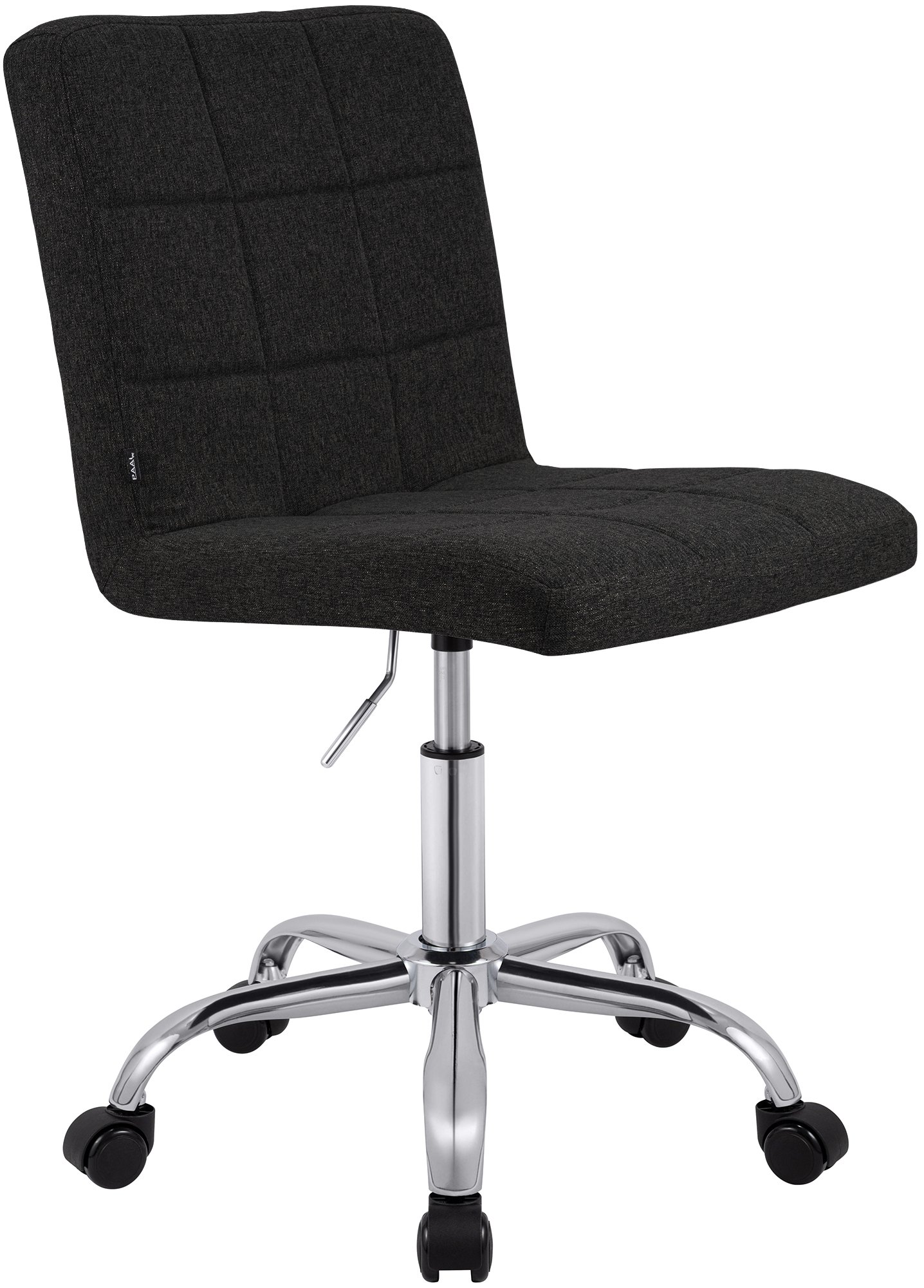 CLP Arbeitshocker Darfield Stoff - Farbe: dunkelgrau, Material: Stoff 
