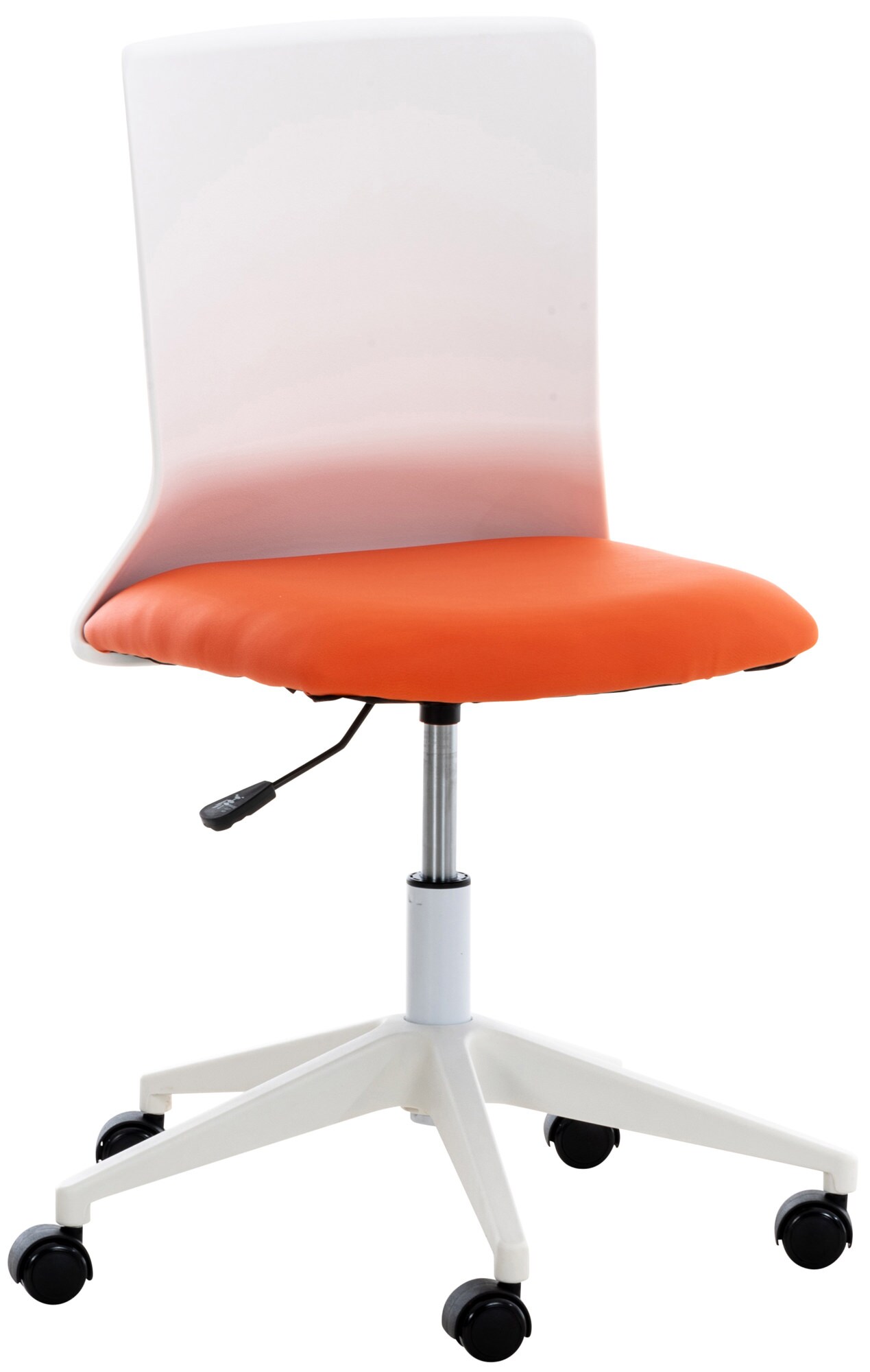 CLP B&uuml;rostuhl Apolda I Kunstleder I Stoff I Ergonomischer Schreibtischstuhl I Stuhl mit Kunststoffgestell 