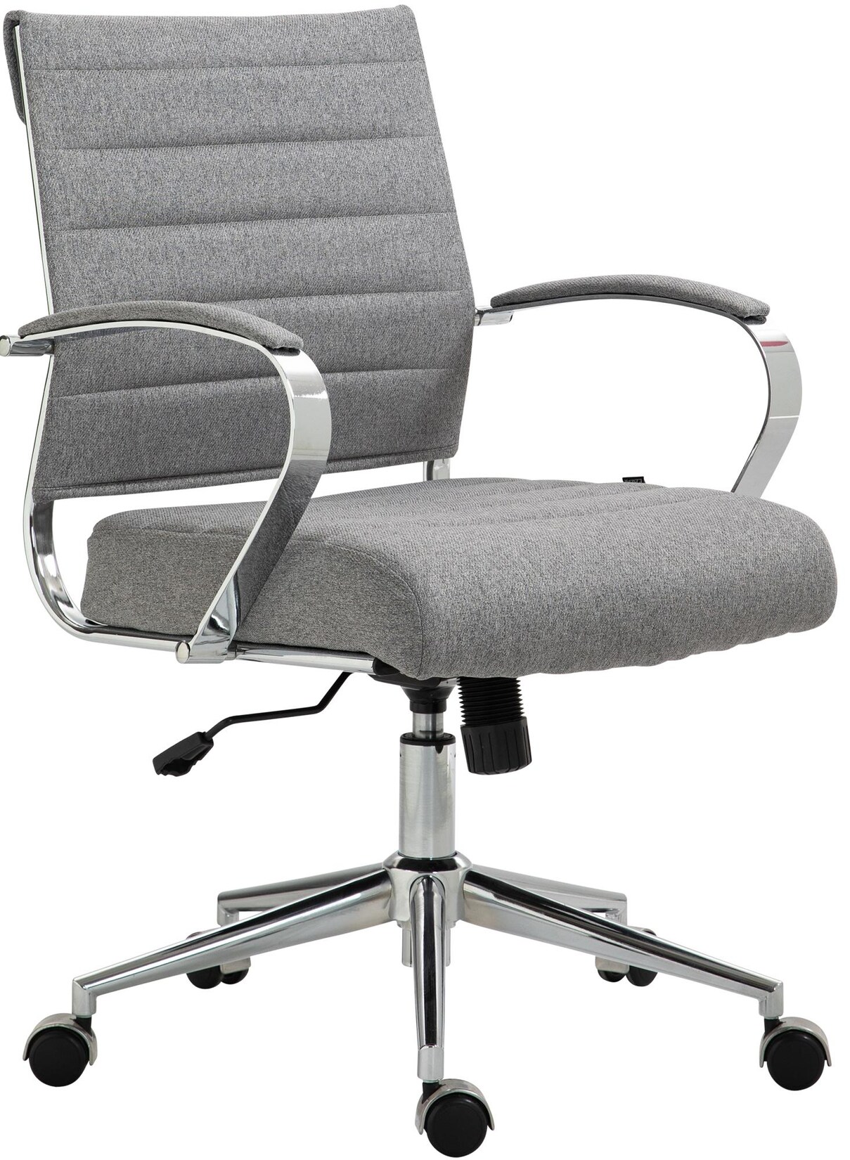 CLP Bürostuhl Oakland Stoff Farbe: grau, Material: Stoff