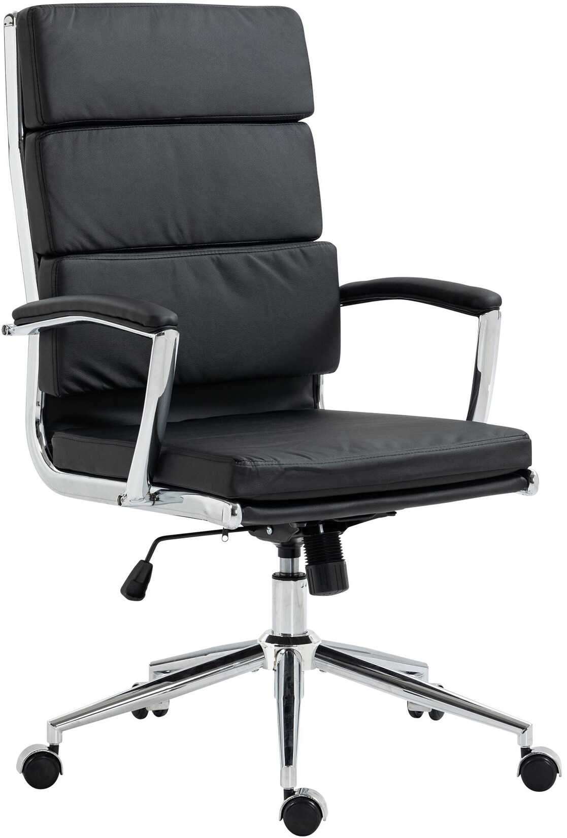 CLP Bürostuhl Cleveland Kunstleder Farbe: schwarz, Material: Kunstleder