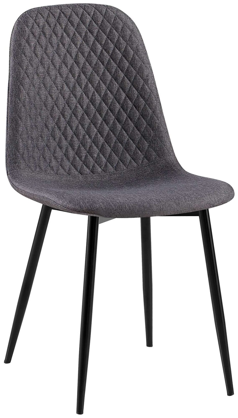 CLP Stuhl Giverny Stoff Farbe: dunkelgrau, Material: Stoff