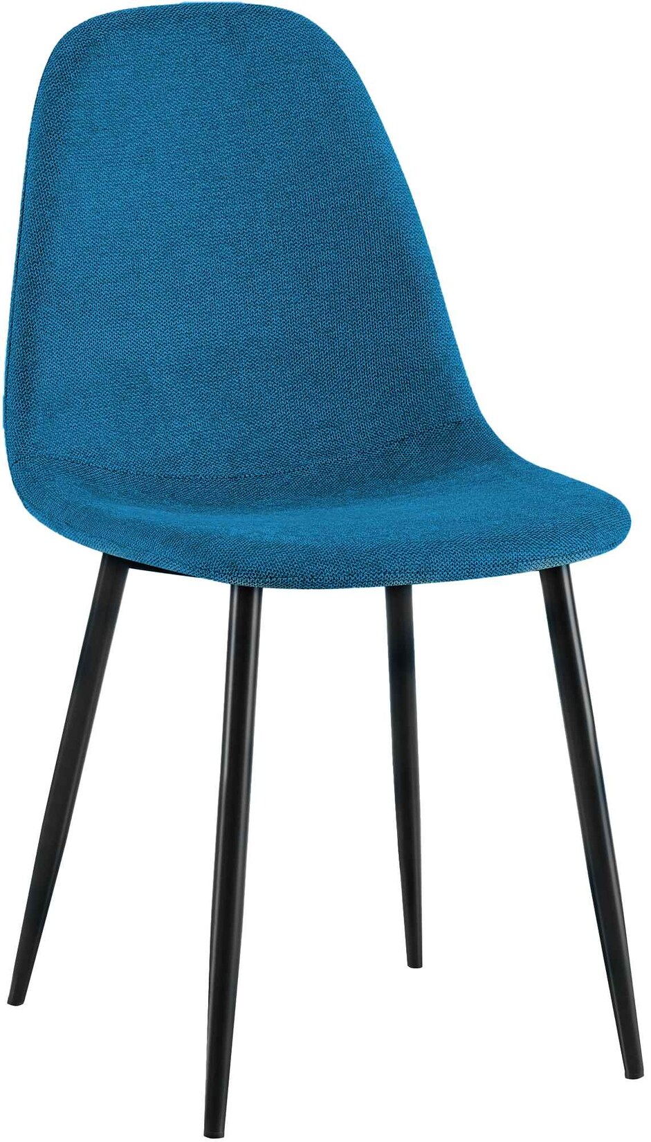 CLP Esszimmerstuhl Napier Stoff Farbe: blau, Material: Stoff