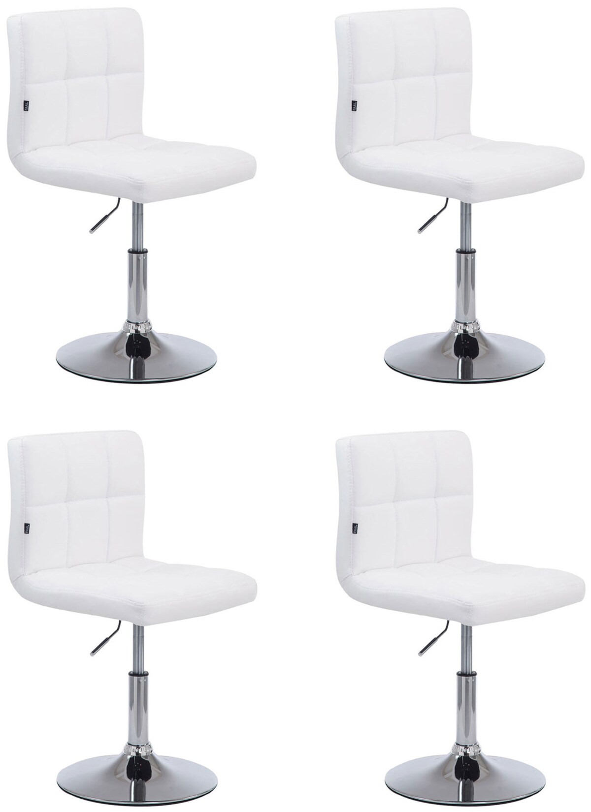 CLP 4er Set Lounger Palma V2 Farbe: weiß