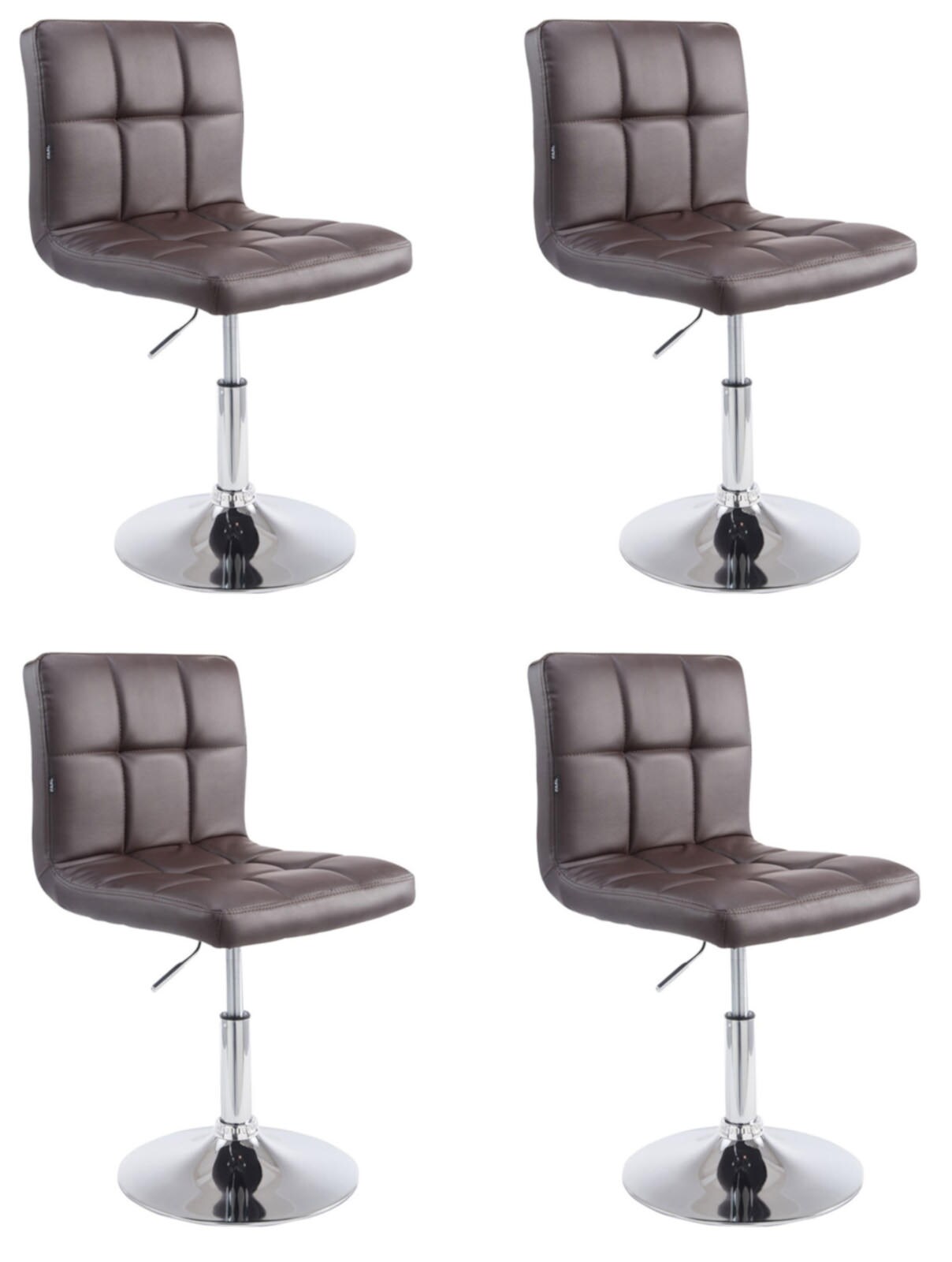 CLP 4er Set Lounger Palma V2 Farbe: braun
