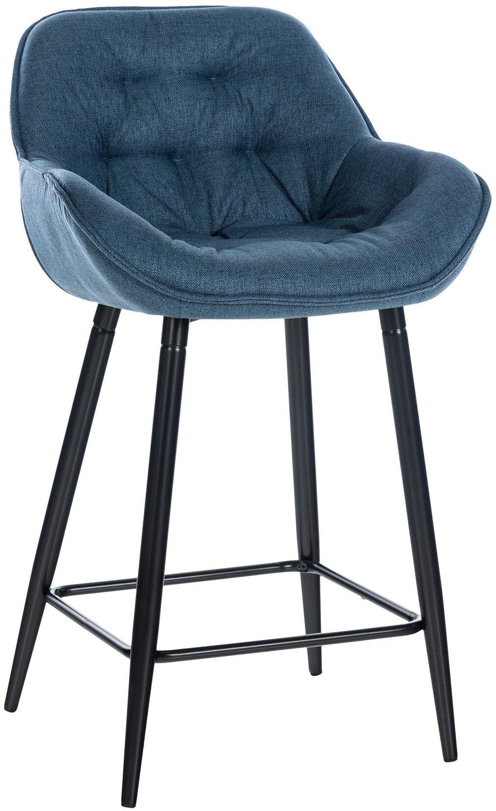 CLP Barhocker Gibson Stoff Farbe: blau, Material: Stoff