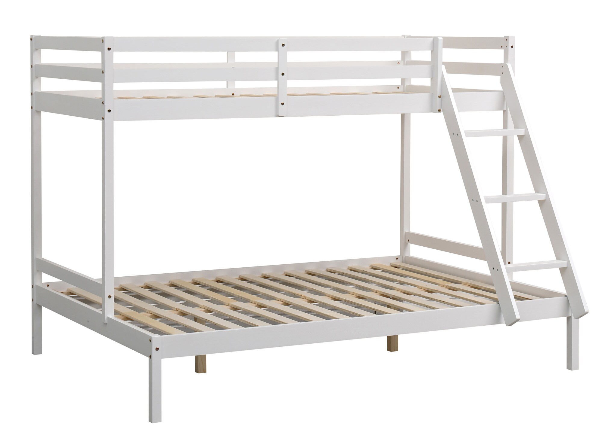 CLP Hochbett Lilly I Etagenbett Aus Kiefernholz I Doppelstockbett Mit Lattenrosten 