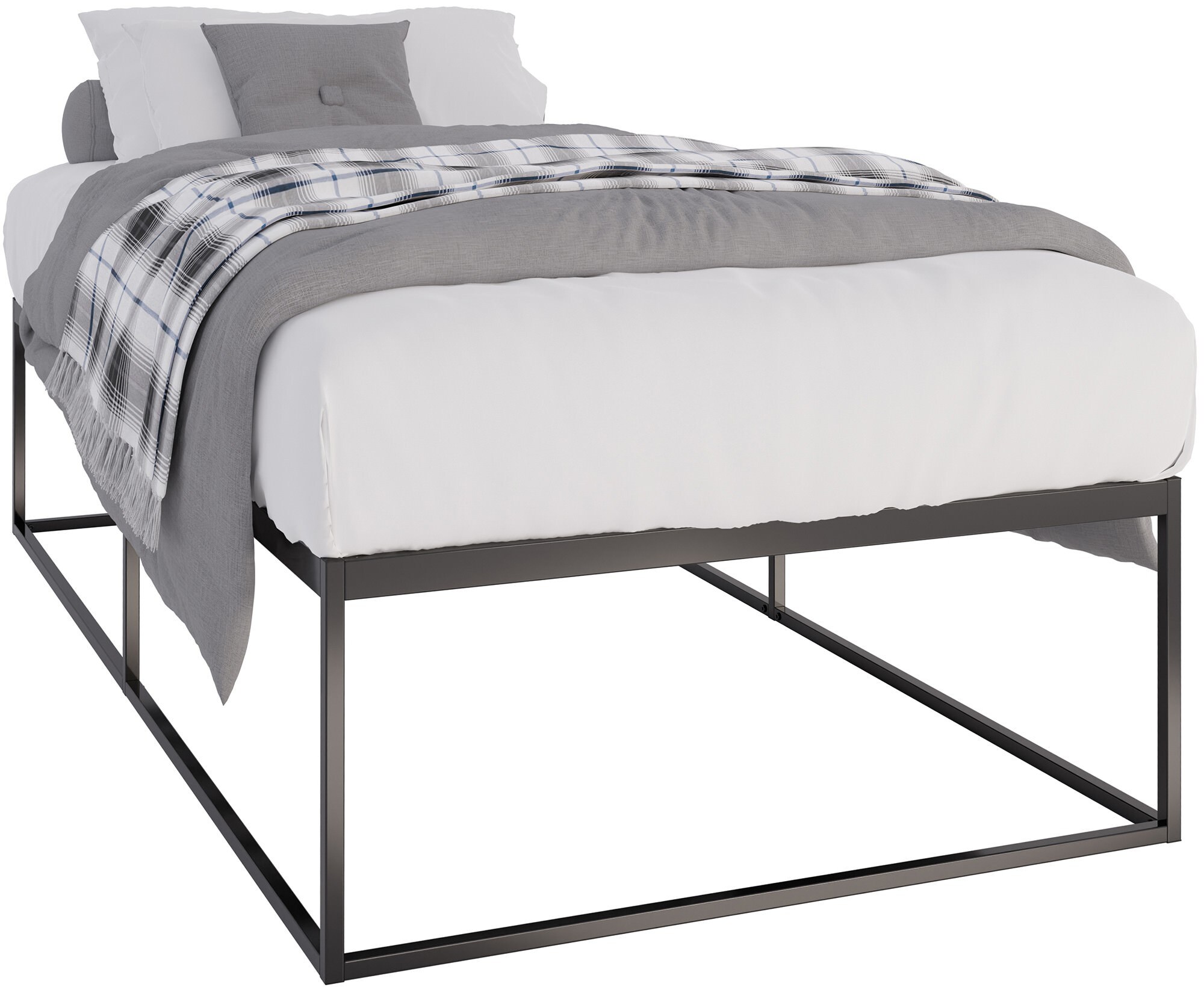 CLP Metallbett Scala Mit Lattenrost I Modernes Bett Mit Stabilem Gestell 