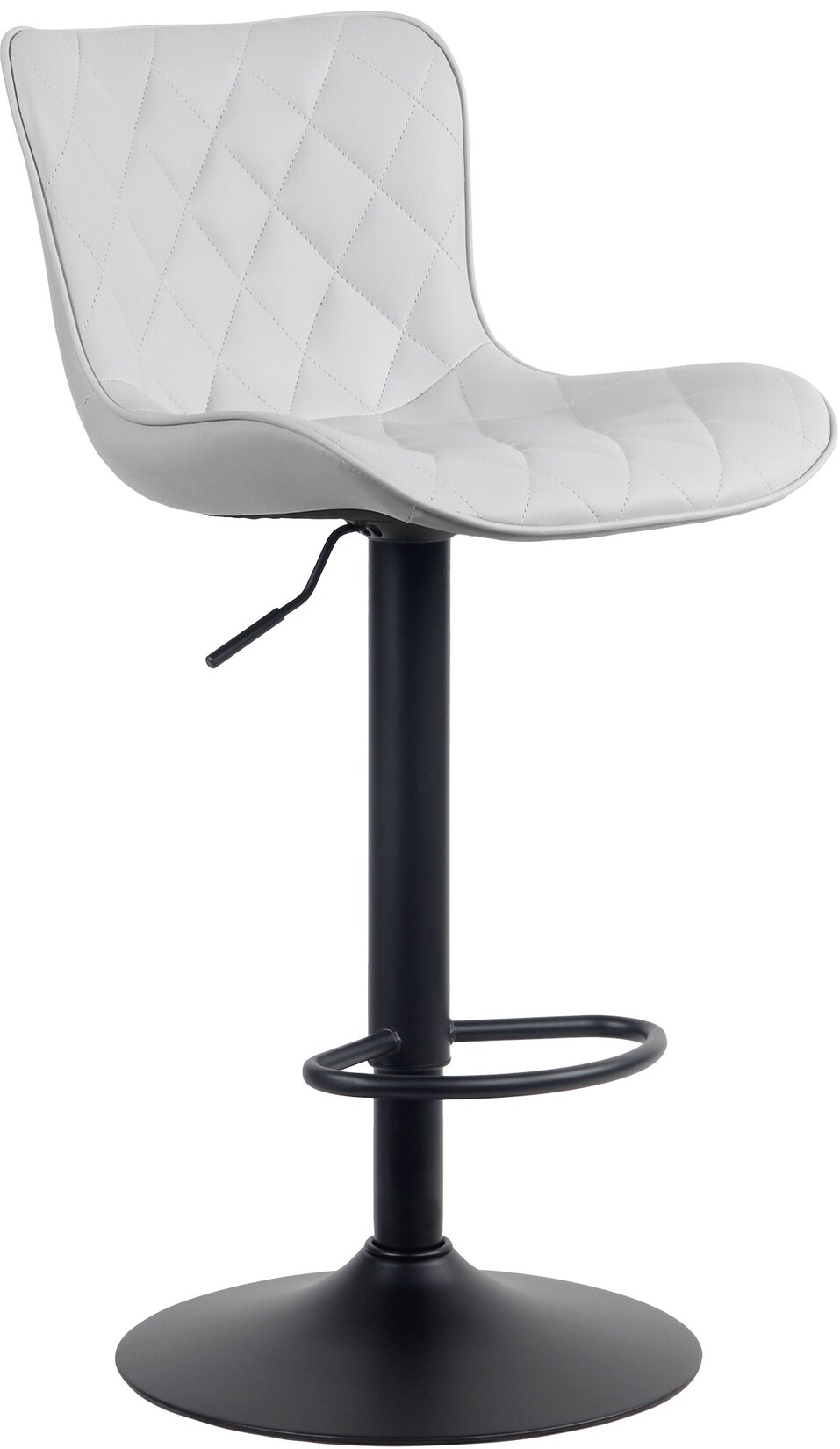 CLP Barhocker Emma Kunstleder Farbe: weiß, Material: Kunstleder