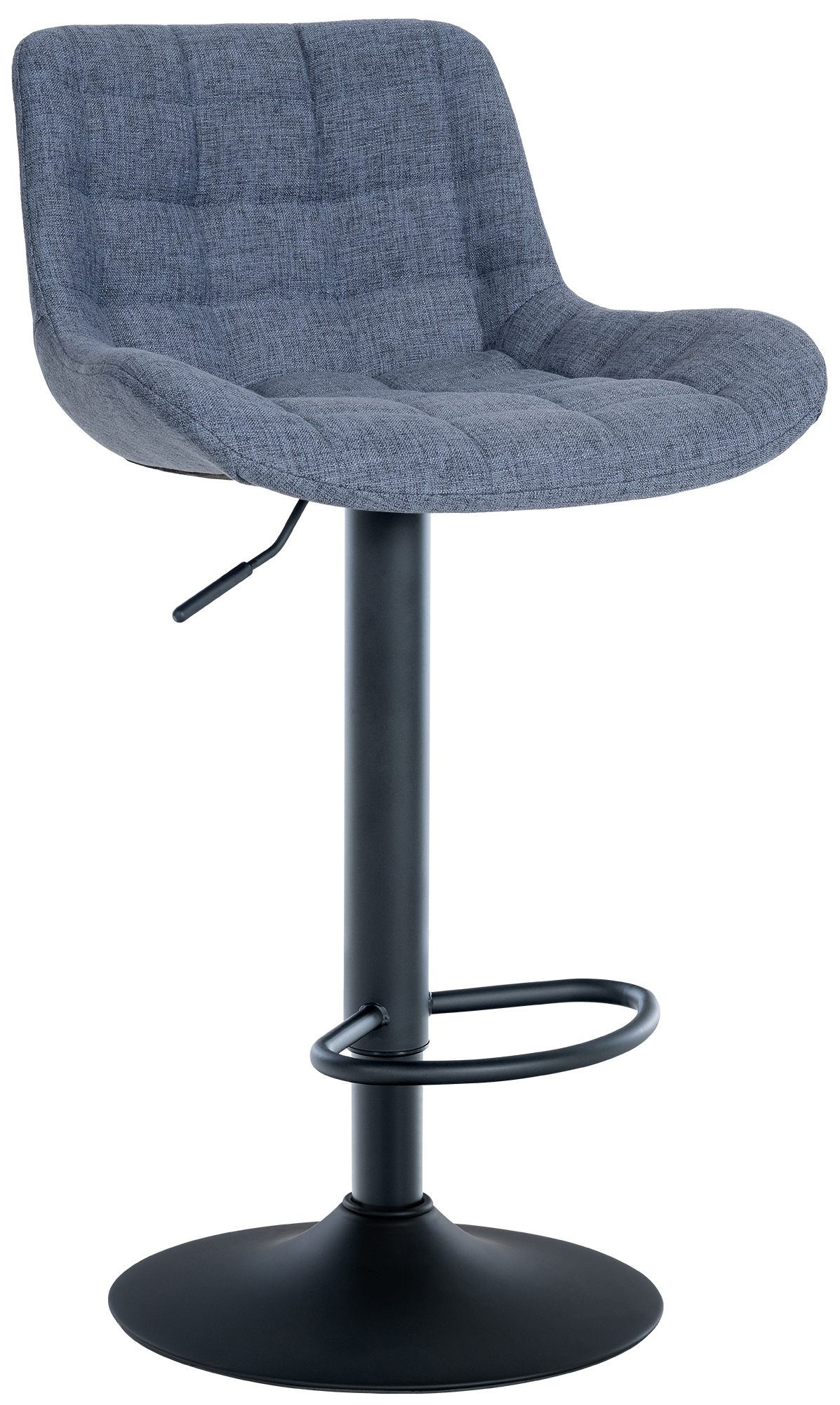 CLP Barhocker Tover Stoff - Farbe: blau, Material: Stoff 