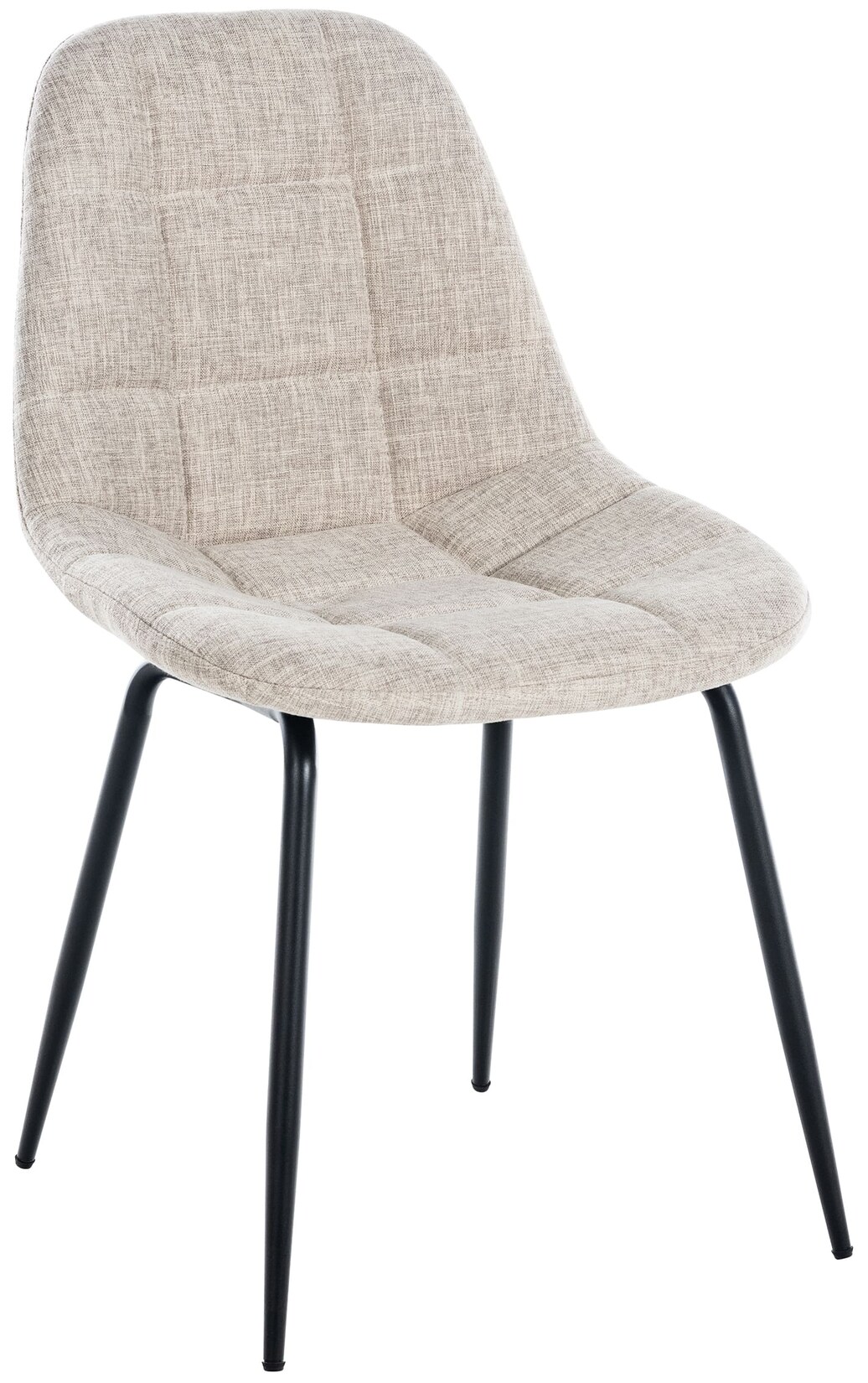 CLP Stuhl Tom Stoff Farbe: creme, Material: Stoff