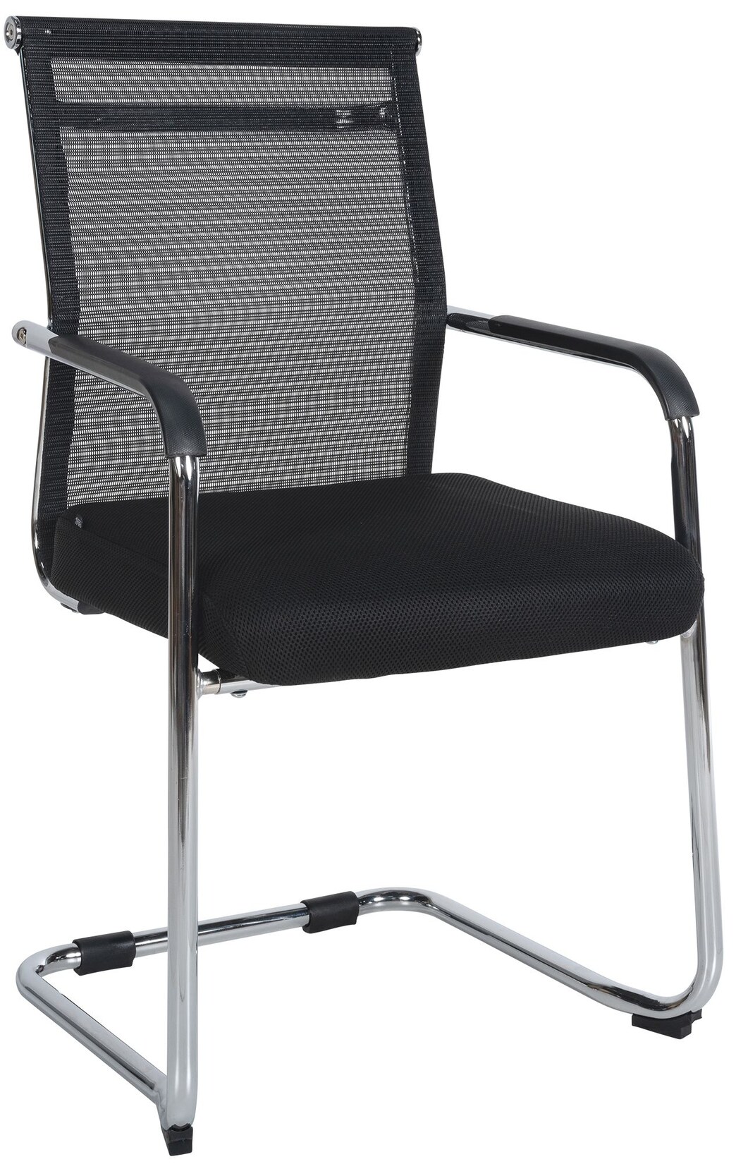 Lot de 1 chaise de conference GENERIQUE interieur non pliable H. 95 cm en plastique gris