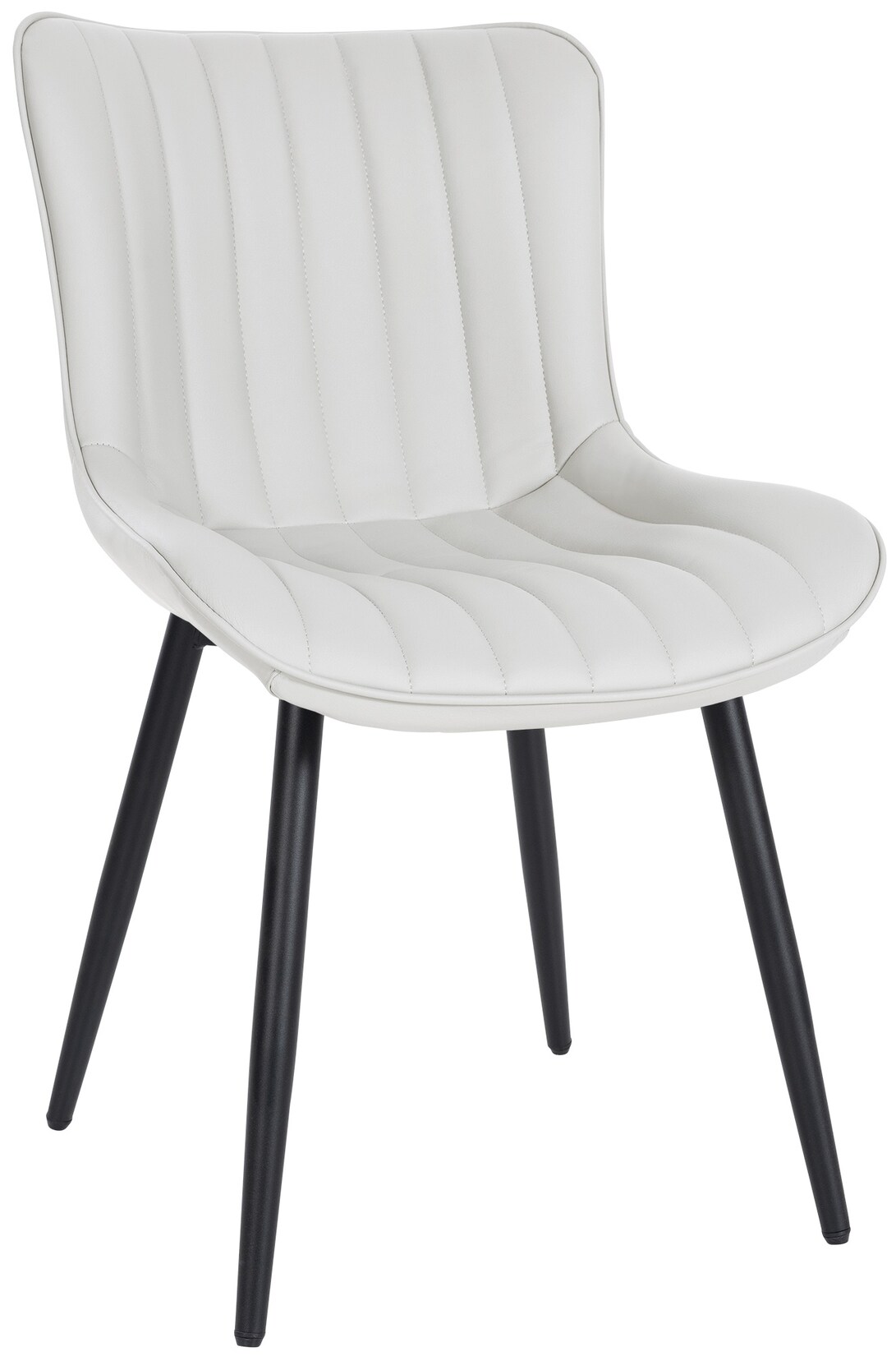 CLP Stuhl Largo Kunstleder Farbe: weiß, Material: Kunstleder
