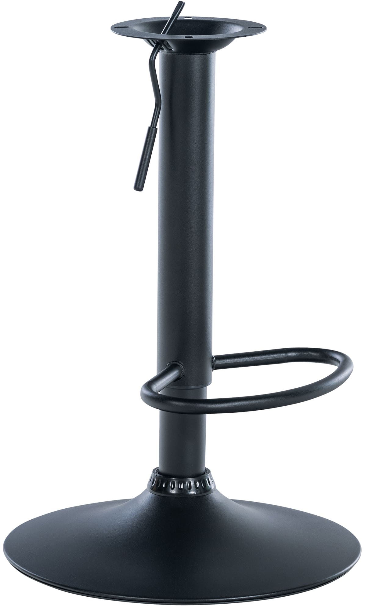 CLP Barhocker-Gestell I H&ouml;henverstellbare Barstuhl-S&auml;ule I 8 X 8 CM Lochabstand 