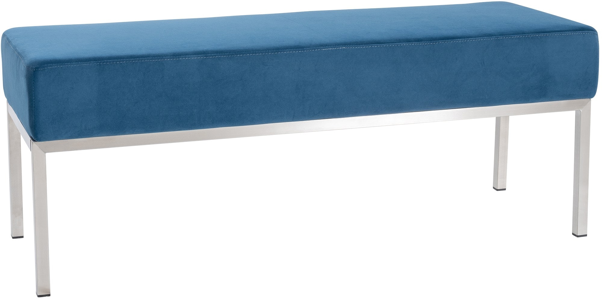 CLP Sitzbank Lamega I Gepolsterte Bank Mit Samt-Bezug 